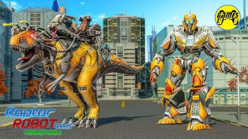 Robot Wars: Dino Robot Transformation Game 2020 - Android Gameplay FHD