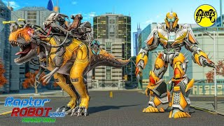 Robot Wars: Dino Robot Transformation Game 2020 - Android Gameplay FHD screenshot 4