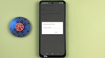 How to block phone numbers on Xiaomi Redmi Note 10 Android 11
