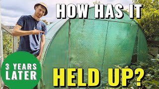 Budget Polytunnel Review: 3 Years Later.. Has The BIRCHTREE Polytunnel Held Up?
