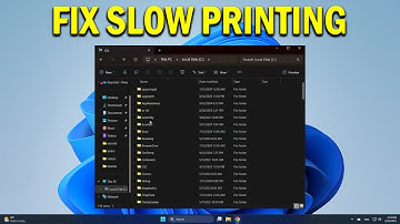 How To Fix Slow Printing In Windows 11 - Quick Fix