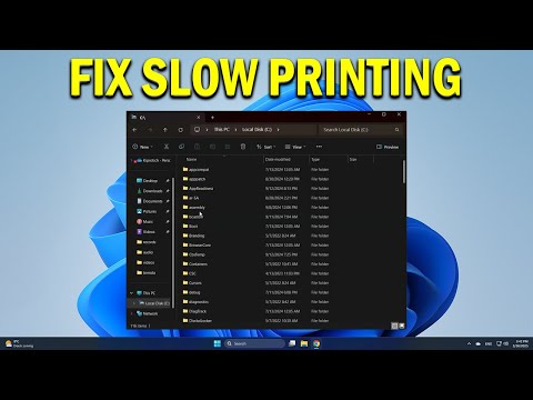 How To Fix Slow Printing In Windows 11 - Quick Fix
