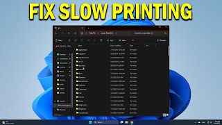 How To Fix Slow Printing In Windows 11 - Quick Fix