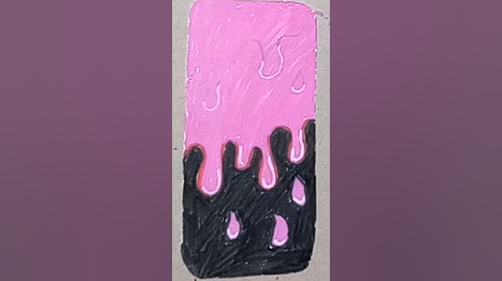 Satisfying Phone Case with Drip Technique! 💖✨🎨 #artandcraft