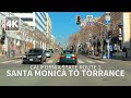 [4K] Driving Santa Monica to Torrance - California State Route 1, Los Angeles, California, 4K UHD