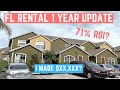 Florida Rental Property: I Made $XX,XXX after 1 Year? (70% ROI)