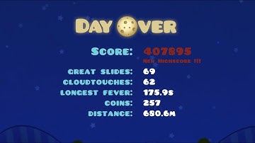 Tiny Wings World Record (407895 Score)