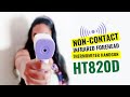 Non-contact Infrared Forehead Thermometer Handgun HT820D/Review and Unboxing