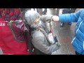 Funny busker in Glasgow