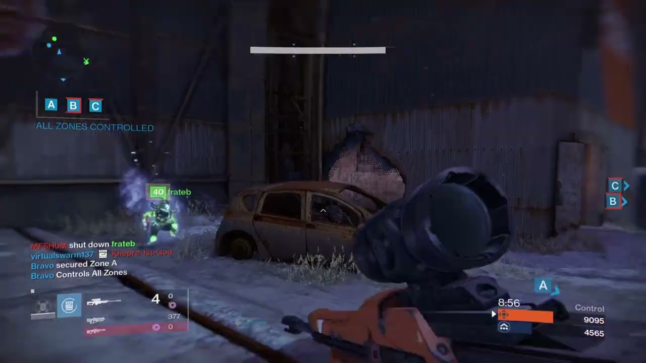 Destiny 1 Crucible Gameplay