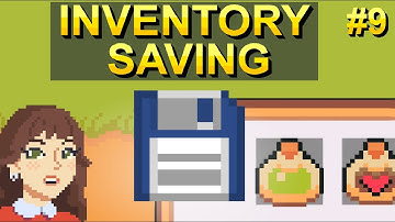 How to Save Items Positions in your Inventory - Top Down Unity 2D #9