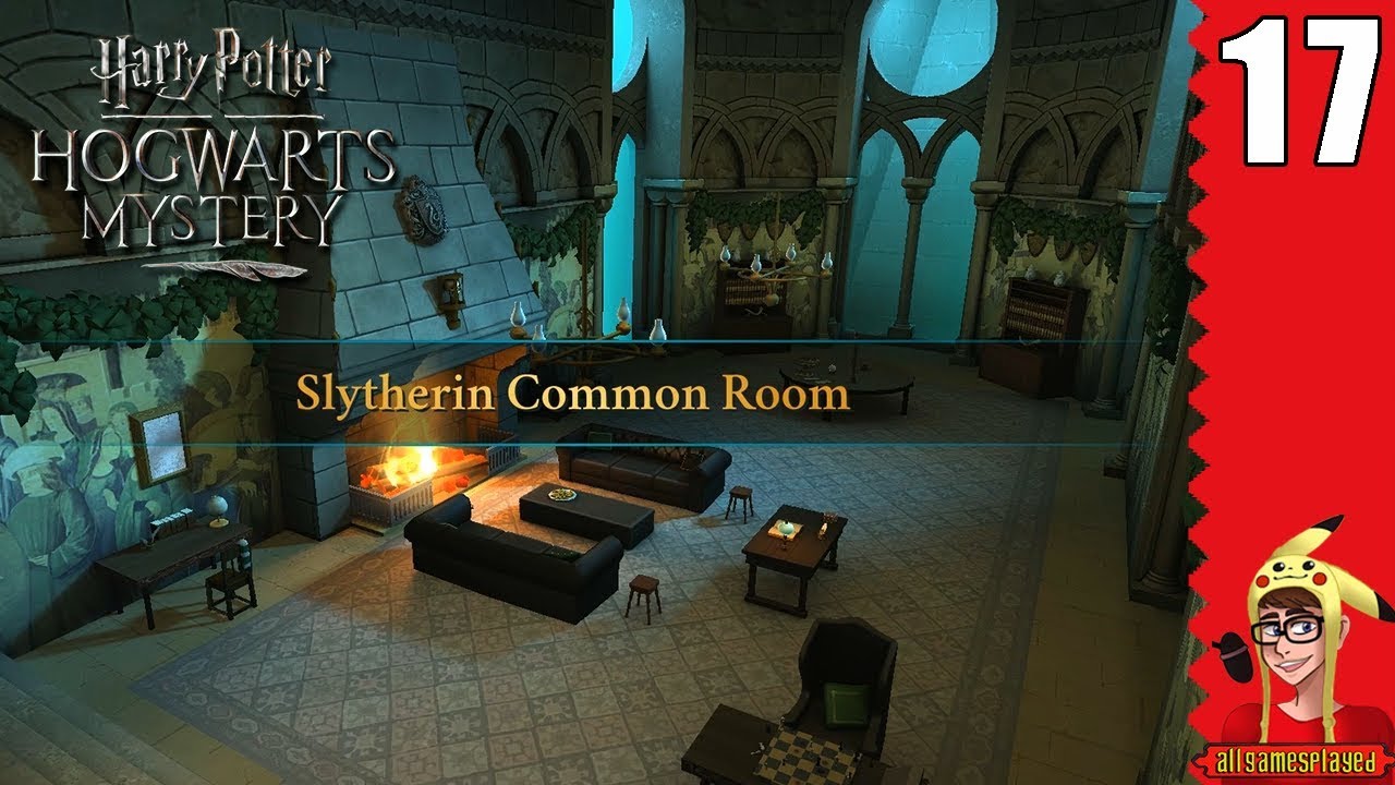 Slytherin Common Room Harry Potter Hogwarts Mystery Part 17