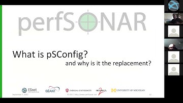 20180622 - perfSONAR 4.1: Introduction to pSConfig