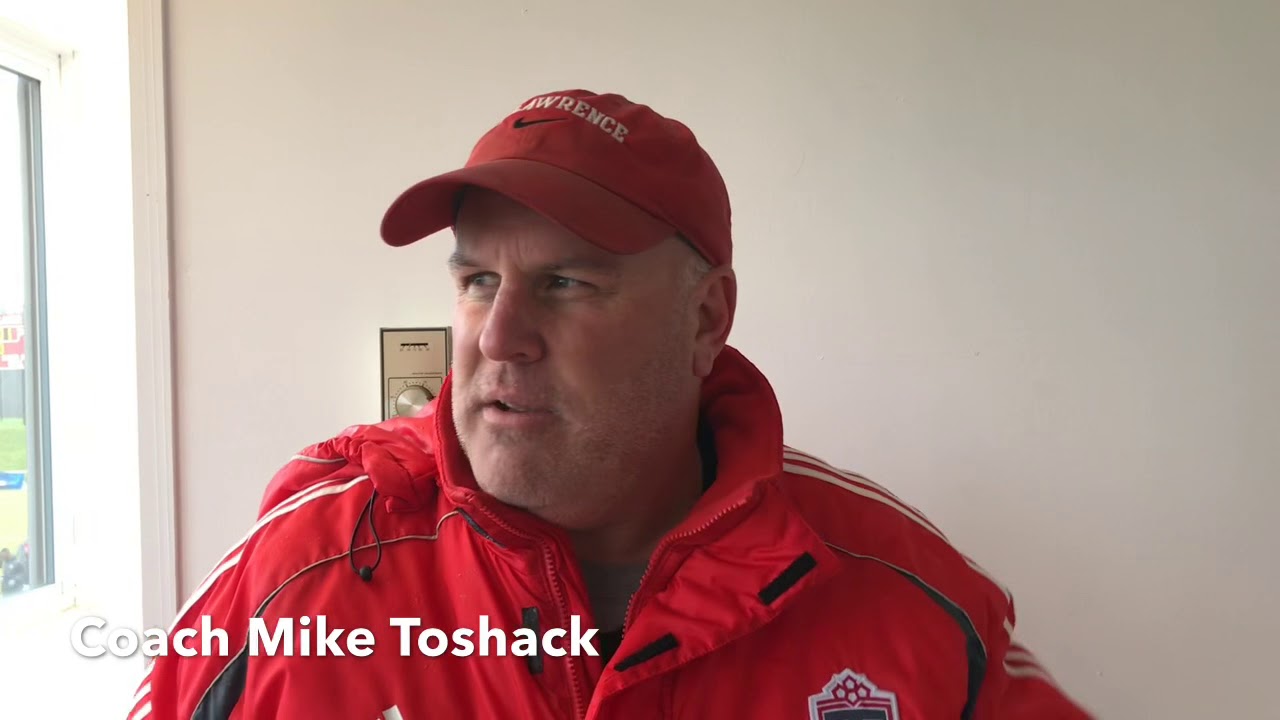 SLU mens soccer postgame