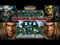 Grubby | Warcraft 3 The Frozen Throne | 2v2 - UD&HU vs HU&ORC- High Level Gameplay - Avalanche W3a