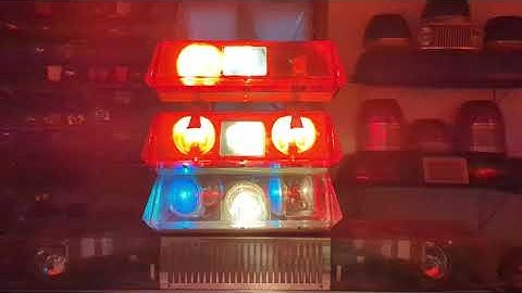 Mini Code 3 XL Lightbars with Various Center Options