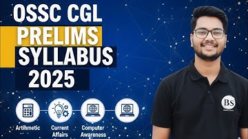OSSC CGL Prelims Syllabus Revealed | Crack OSSC in First Attempt