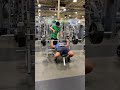 paused bench press 345lbs/156.5kg