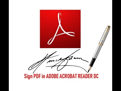 How to Sign PDF File In Adobe Acrobat Reader