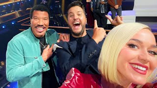 Katy Perry Facebook Live with Luke Bryan & Lionel Richie - American Idol