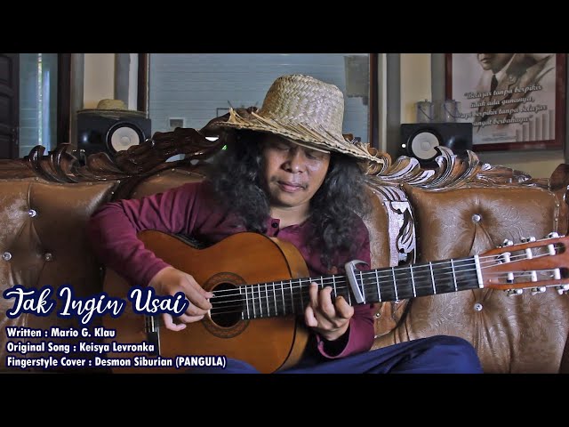 Tak Ingin Usai - Keisya Levronka - Fingerstyle Cover By. Desmon Siburian (PANGULA) class=