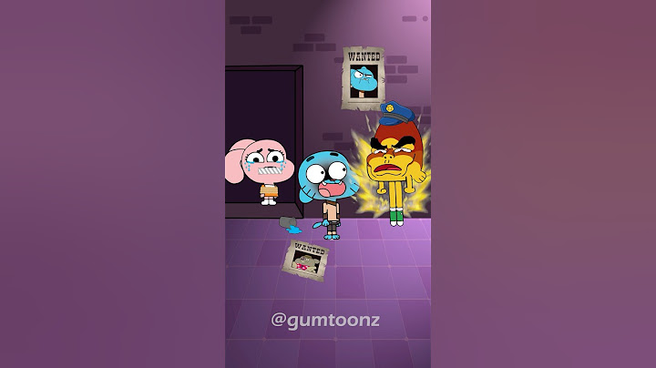 Help Darwin find the wanted man and save Anais | The amazing world of Gumball