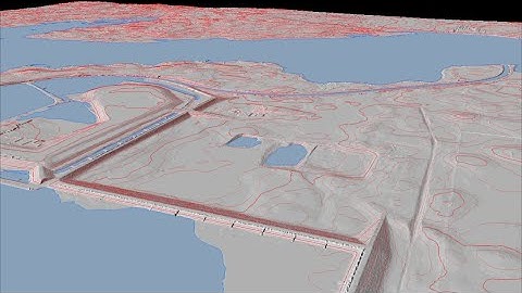 Airborne LiDAR Survey of Hydroelectric Dam