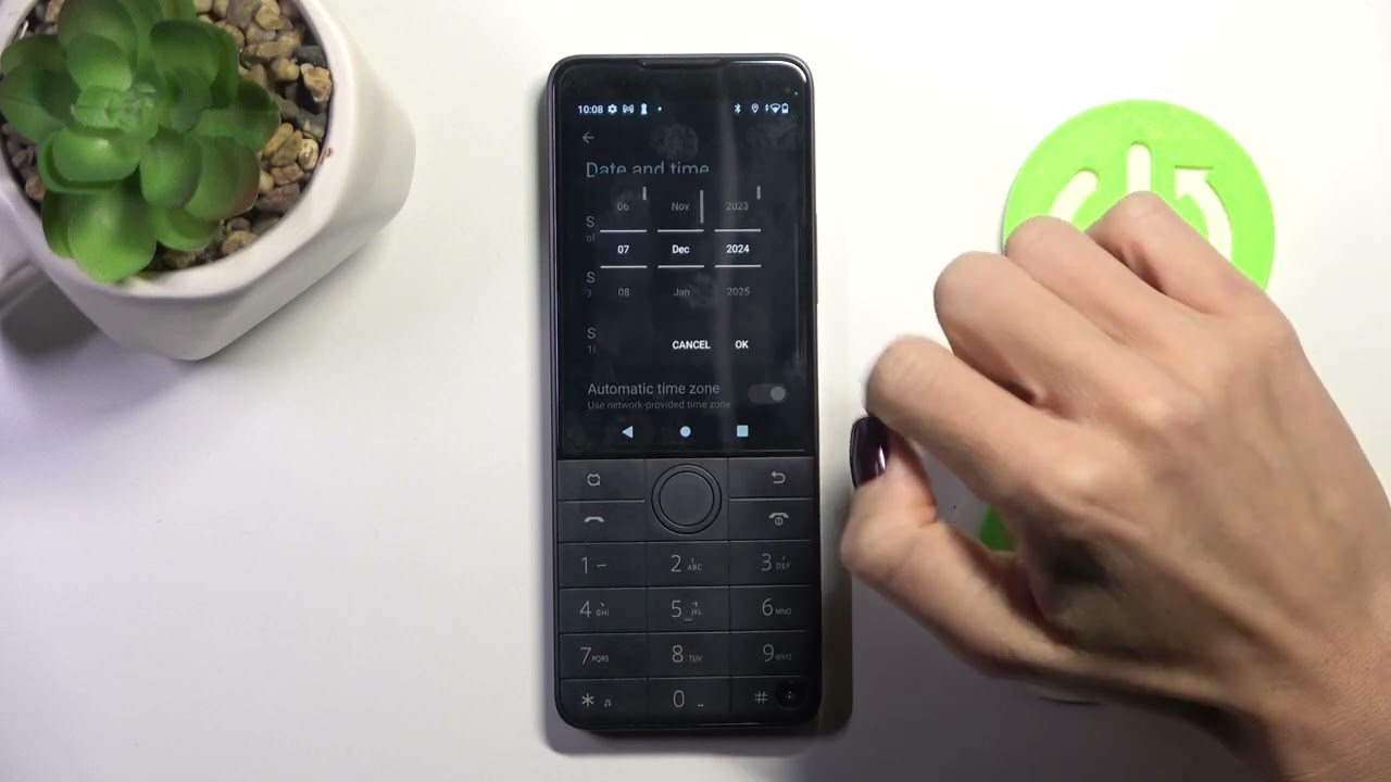 DUOQIN F22 Pro - How to Change Date on Your Device- Manage Time