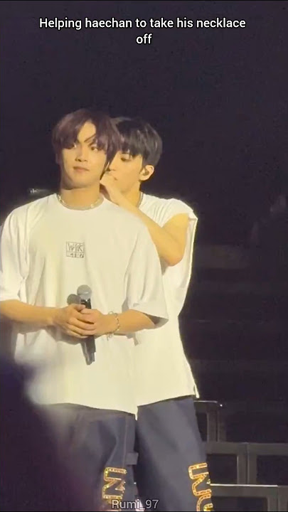 Mark is all about act of service to his baby 💚 #markhyuck #nct