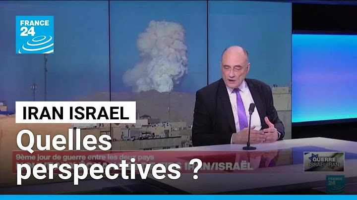 Guerre Israël-Iran: au 9e jour du conflit, quelles perspectives ? • FRANCE 24