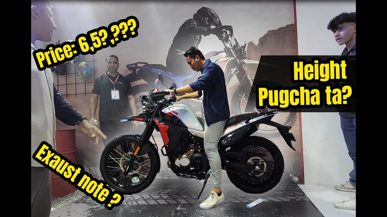 HERO XPulse 210 Price In Nepal 2025 at NADA Auto show 2025 | Nepal