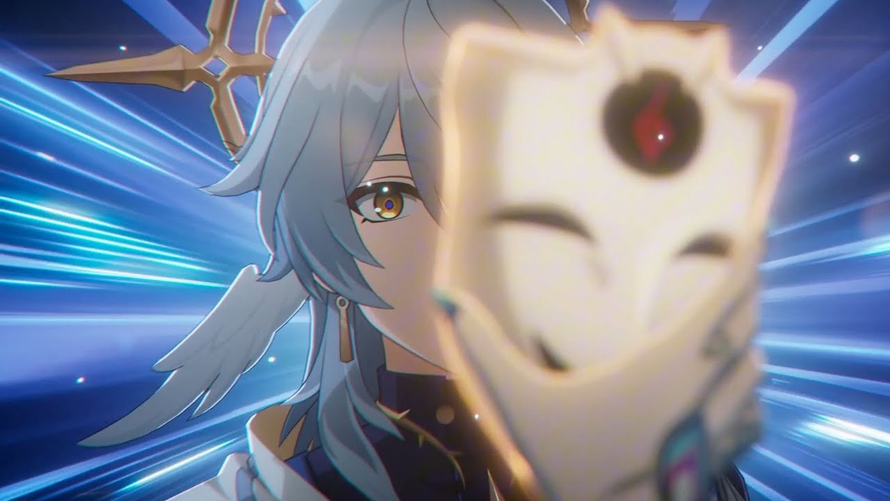 爻光突然暴起！把面具盖到了星期日脸上！星期日直接起调律检视爻光了！【星穹铁道4.0版本主线高光剧情收录】