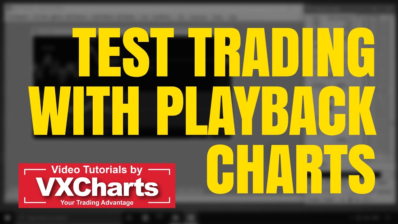 Test trading with Playback Charts - YouTube