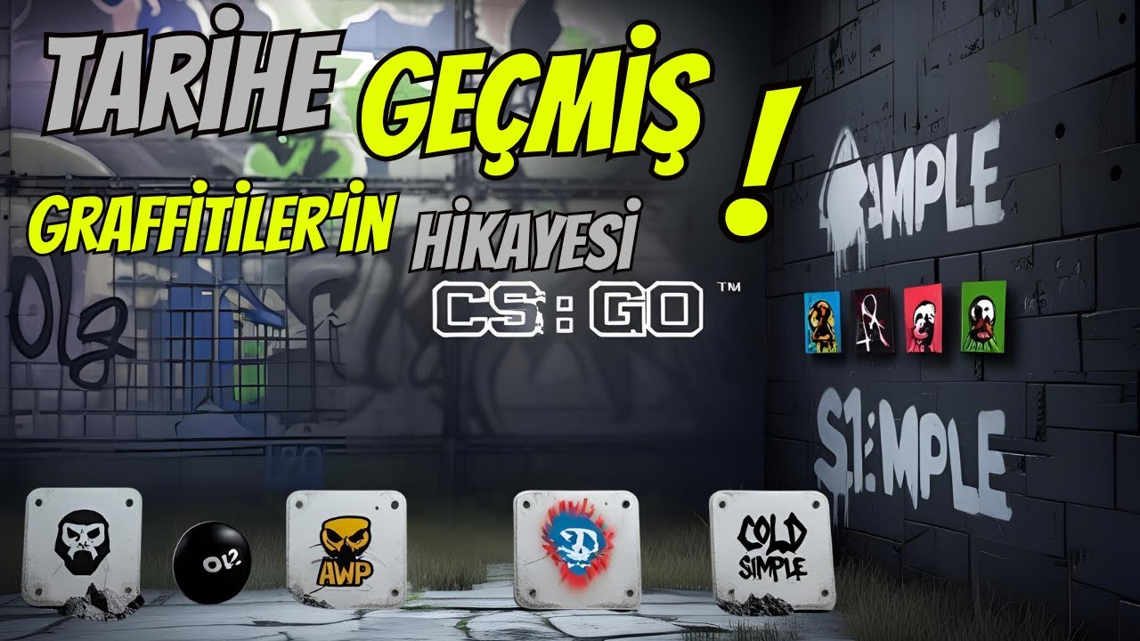 "Counter-Strike'da Sadece 4 Oyuncunun Başardığı Şey..." Haritalarda ki Graffiti'lerin Hikayesi !