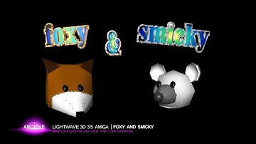 Archive CGI | Foxy and Smicky - rendering scenes Lightwave 3D - 1996