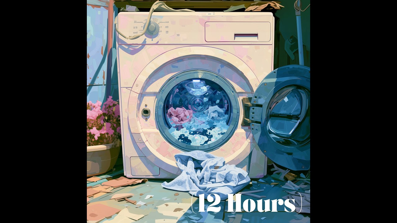🫧 Smooth Washing Machine Sounds for Deep Sleep | Sleep Sound (12 Hours)