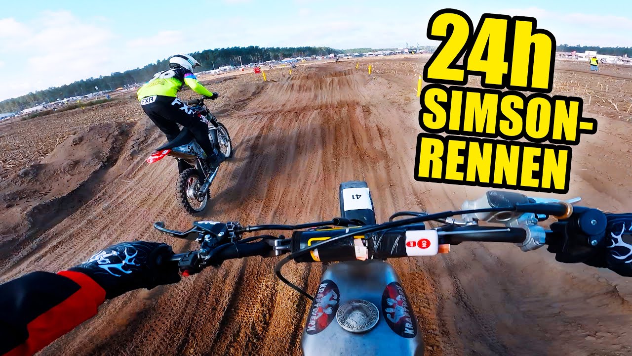 Eddy Frech [one lap] || 24h Simsonrennen Vahrholz 2023 || Simson-Cross