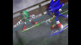 Sonic Riders: Heroes Story: Part 6: Babylon Garden (+ 1st Ending)
Sonic Riders: Heroes Story: Part 6: Babylon Garden (+ 1st Ending) Sonic Riders: Heroes Story: Part 6: Babylon Garden (+ 1st Ending)