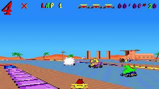 Skunny Kart: Africa Cup (50CC) (1993) [MS-DOS]