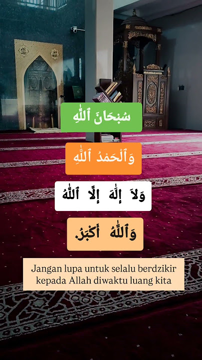 dZikir Paling Disukai Allah #Subhanallah#alhamdulillah #love #Allah #religion #islamicvideo