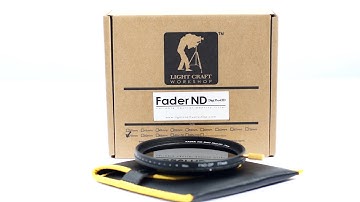 Light Craft Workshop Digi Pro HD Fader ND filter Quick Take Video Review.