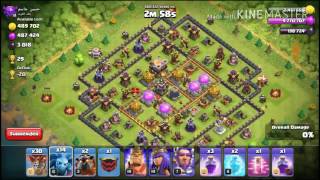 Lavalloon Attak Clash Of Clans
