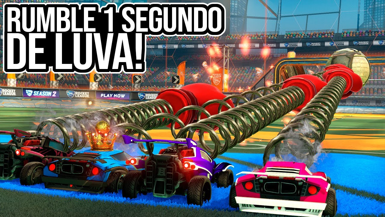 RUMBLE DE 1s APENAS COM PODER DE SOCO NA BOLA! LOUCURA