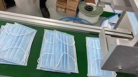 1+1 Automatic Inside Ear Loop Mask Making Machine