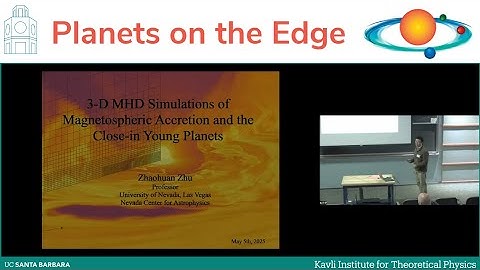 3-D MHD simulations of magnetospheric accretion and the Close-in Young Planets | Zhaohuan Zhu (UNLV)