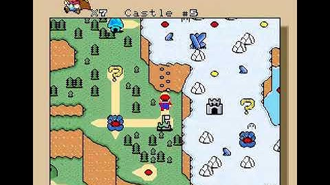 SMW ROM Hack Overworld - "Mushroom Kingdom Meltdown 2"