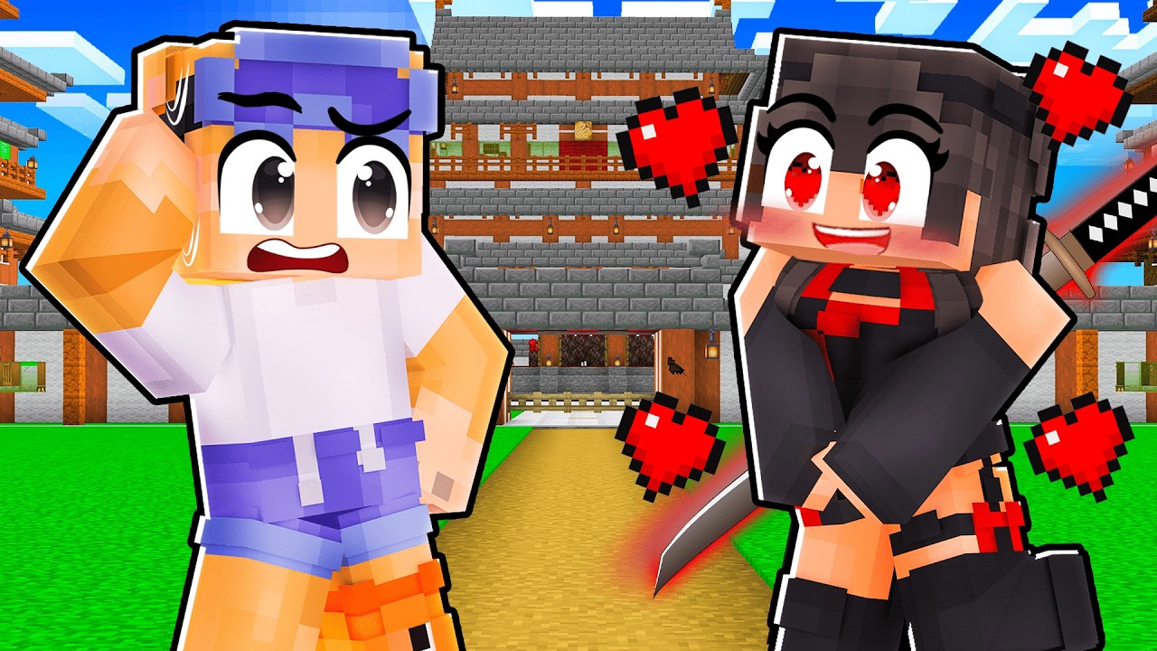 Fata NINJA s-a INDRAGOSTIT de mine...