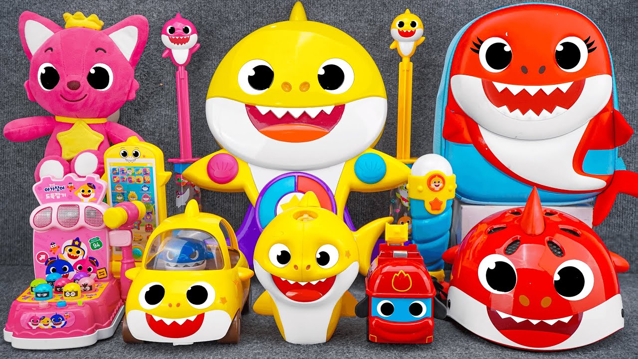 68 Mins BABY SHARK - Satisfying Unboxing WowWee Baby Shark Toys Collection Playset ASMR ✨NO TALKING