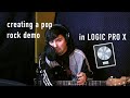 HOW TO CREATE A POP/ROCK DEMO IN *LOGIC PRO X* USING FREE PLUGINS (90's style)