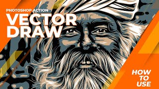 Vector Draw - Photoshop Action Tutorial